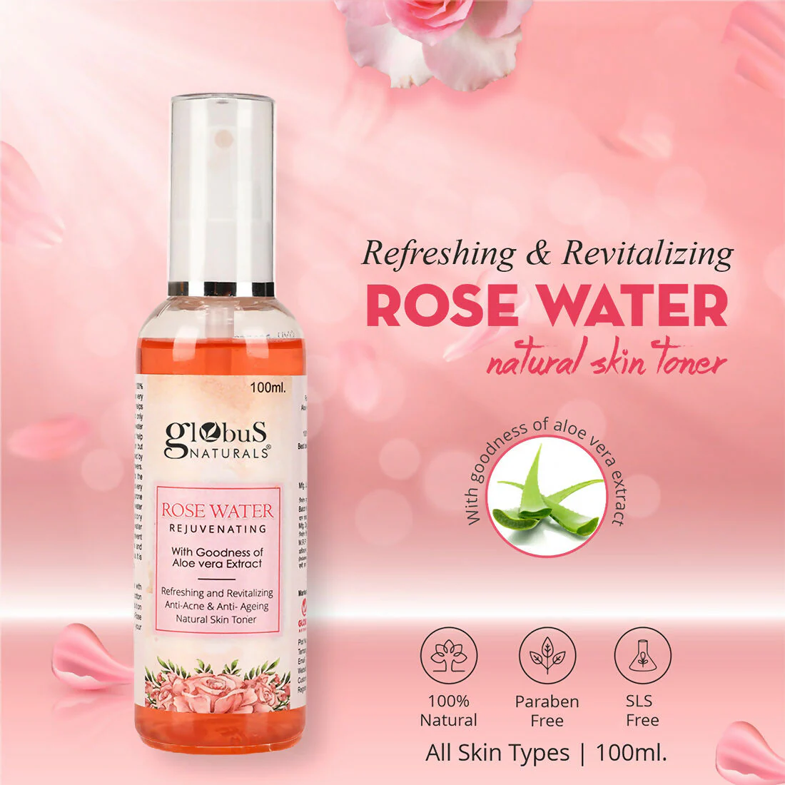 Globus Naturals Rose Toner - Image 4