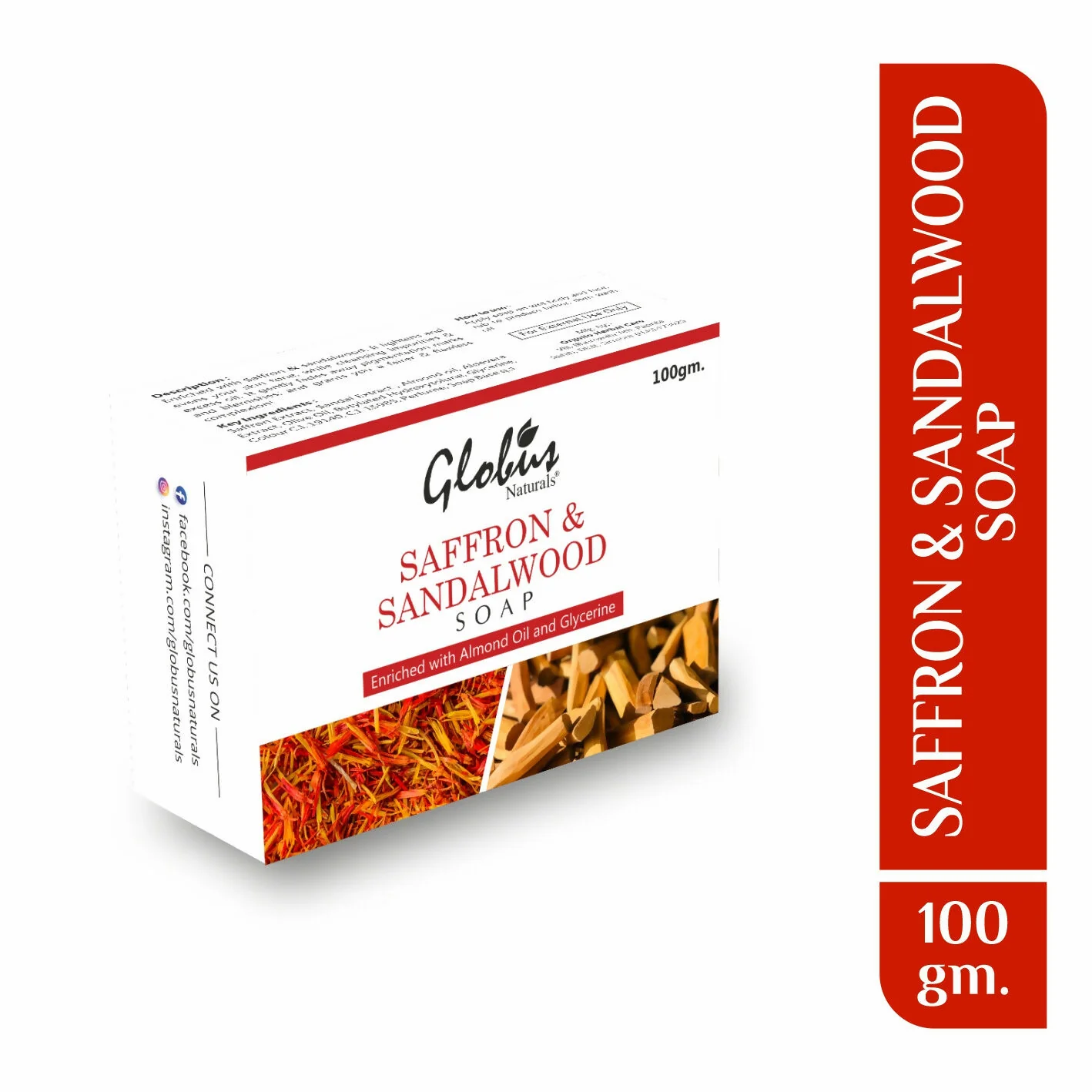 Globus Naturals Sandalwood Soap - Image 2