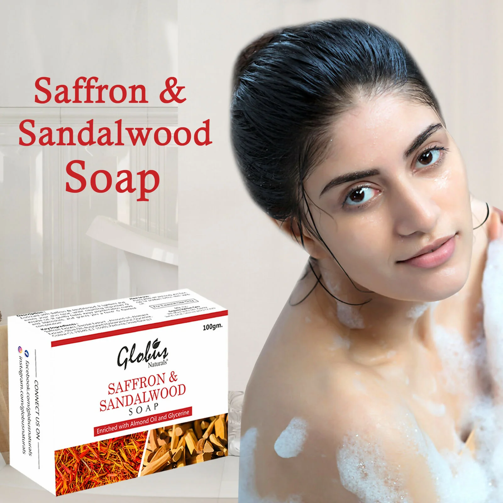 Globus Naturals Sandalwood Soap - Image 3