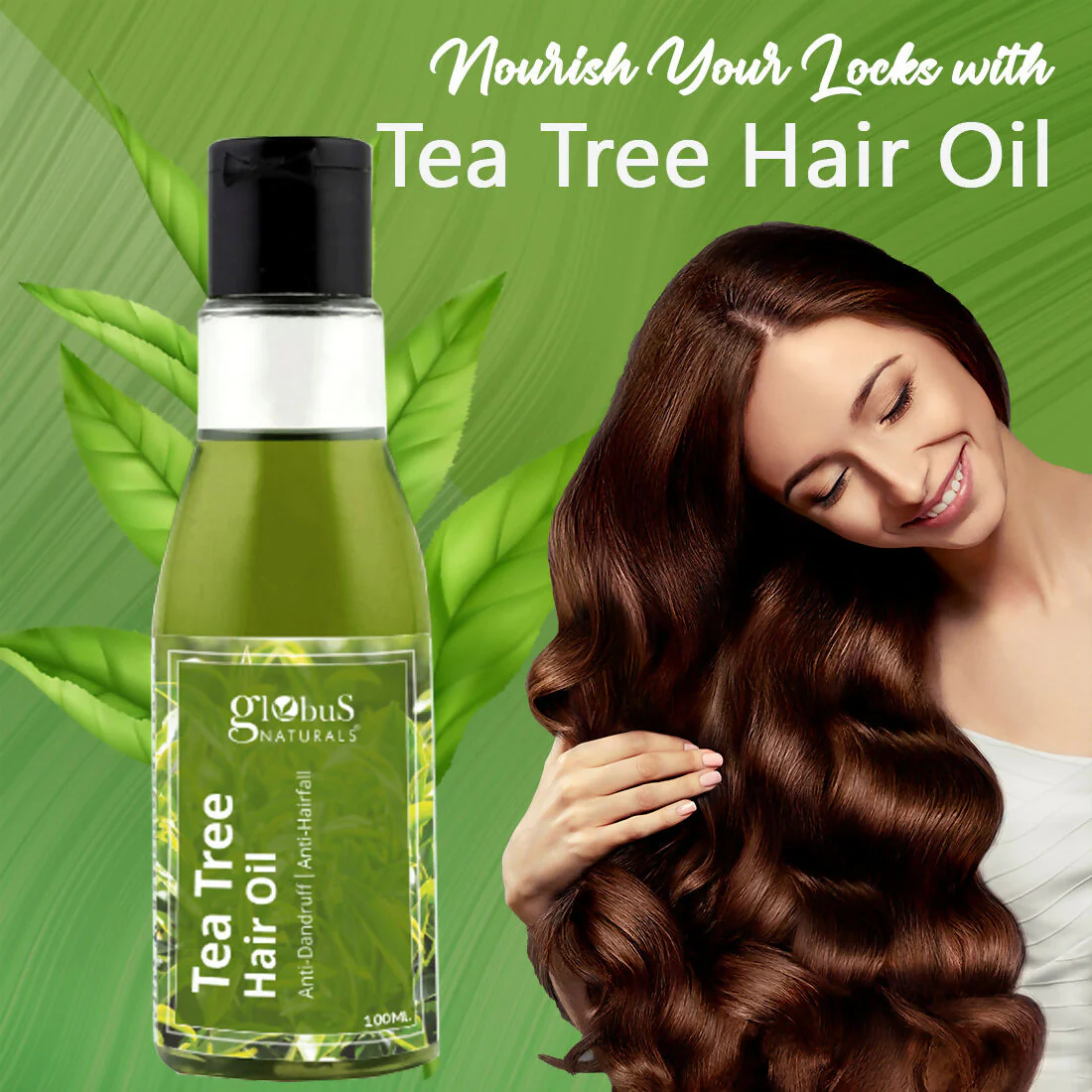Globus Naturals Tea Tree Hair Oil - Image 3