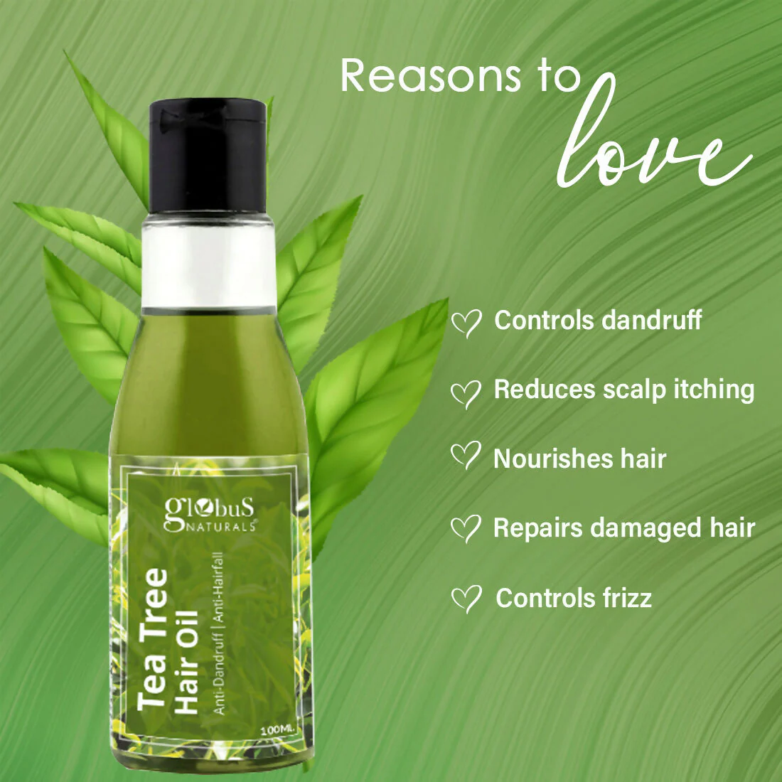 Globus Naturals Tea Tree Hair Oil - Image 5