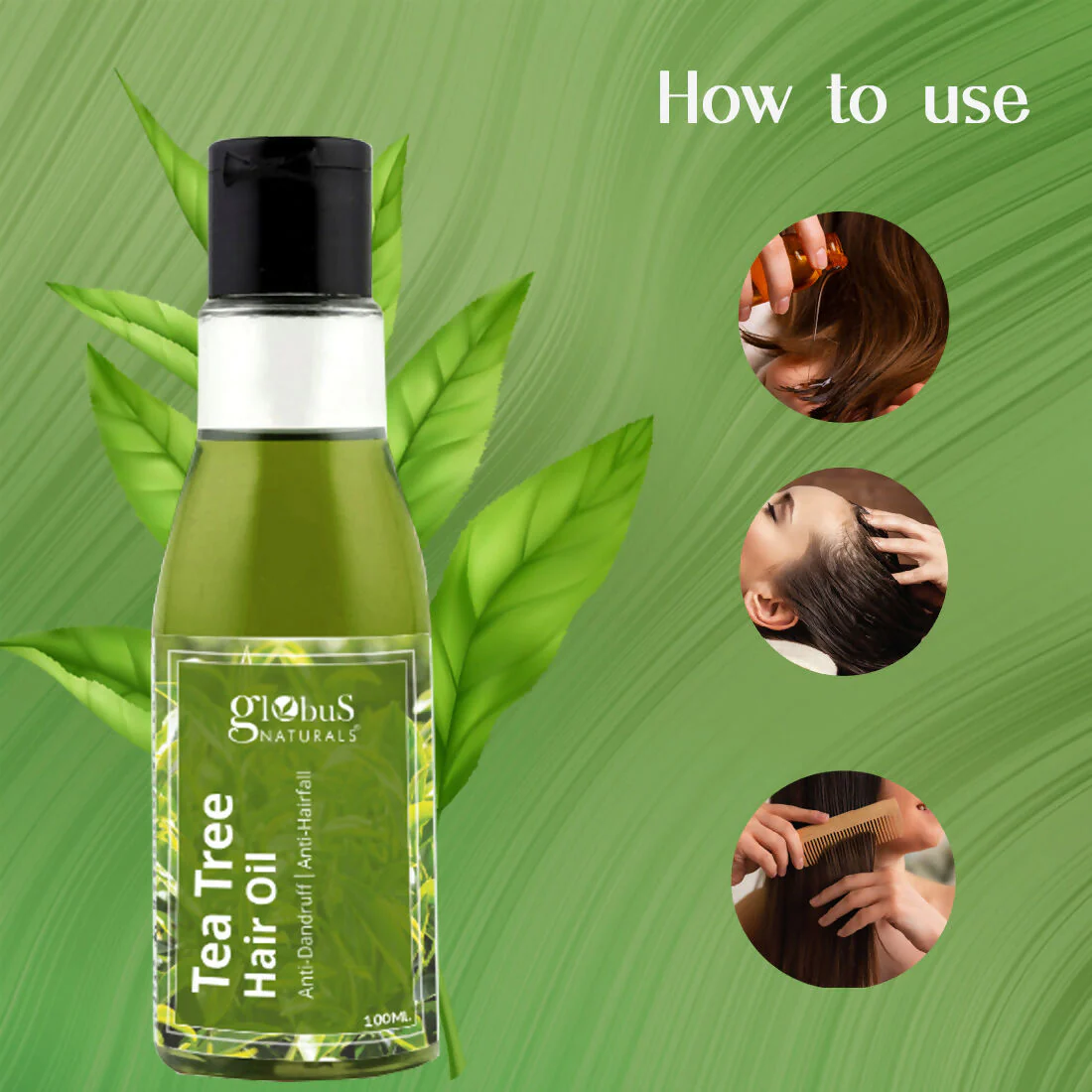 Globus Naturals Tea Tree Hair Oil - Image 6