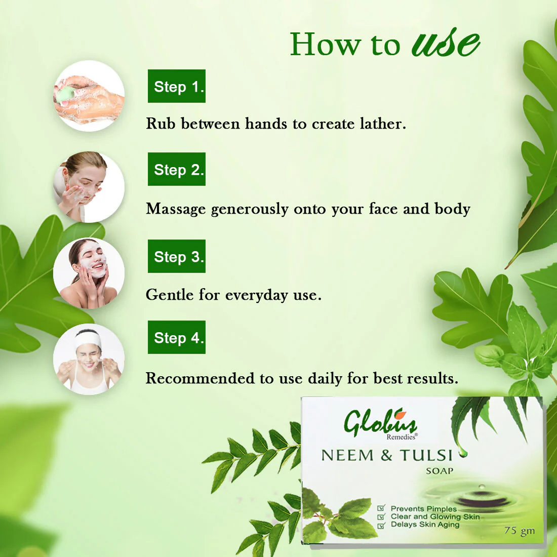 Globus Remedies Aloe Vera & Neem - Image 5