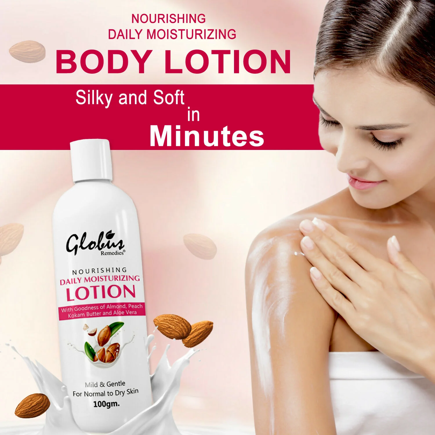 Globus Remedies Daily Moisturising Body Lotion - Image 3