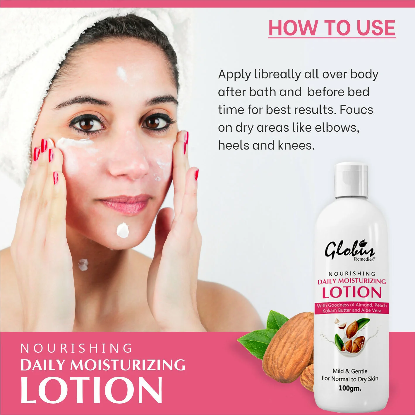 Globus Remedies Daily Moisturising Body Lotion - Image 7