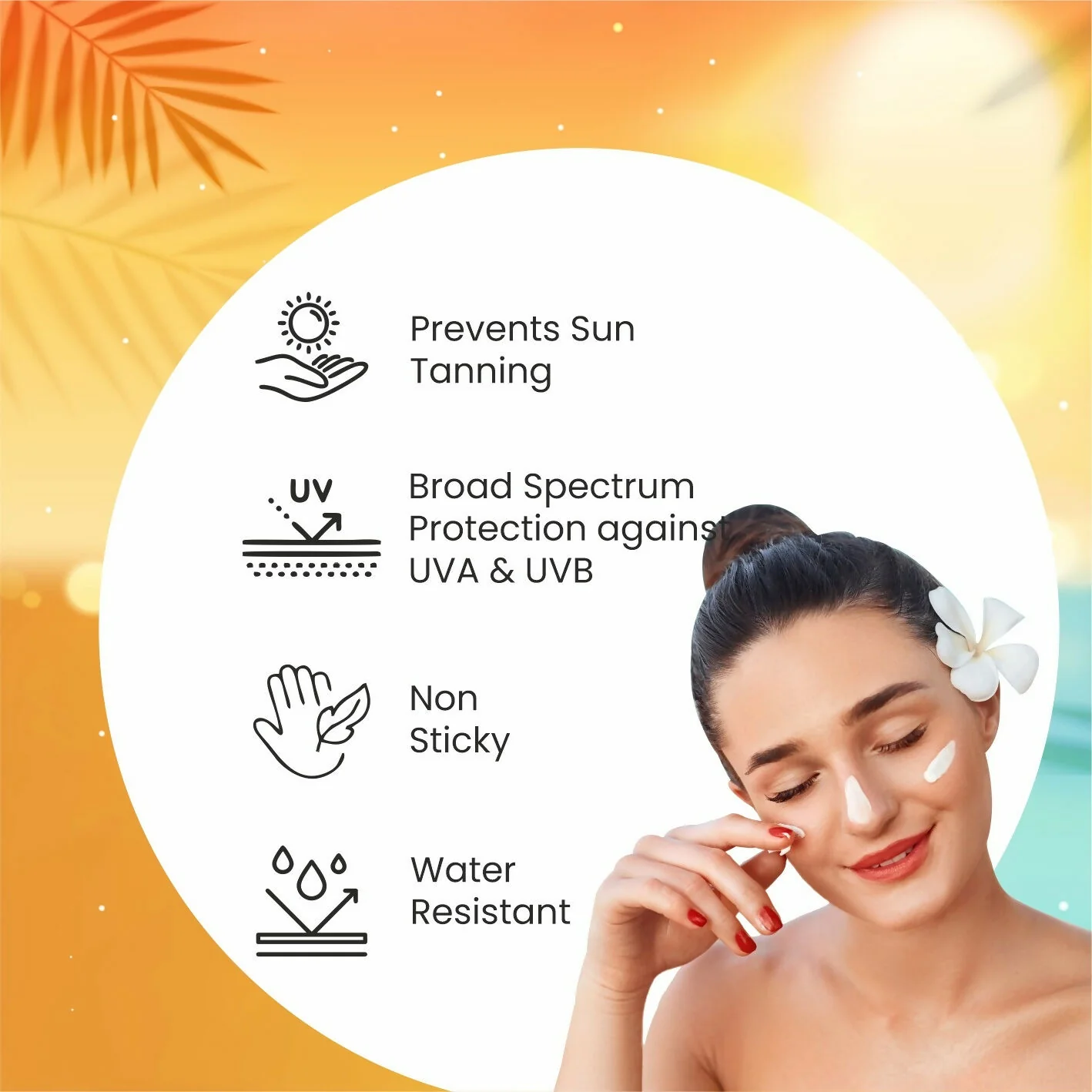 Globus Remedies Glosika Sunscreen Lotion, SPF 50 PA+++ Up to 12 hrs Protection - Image 7