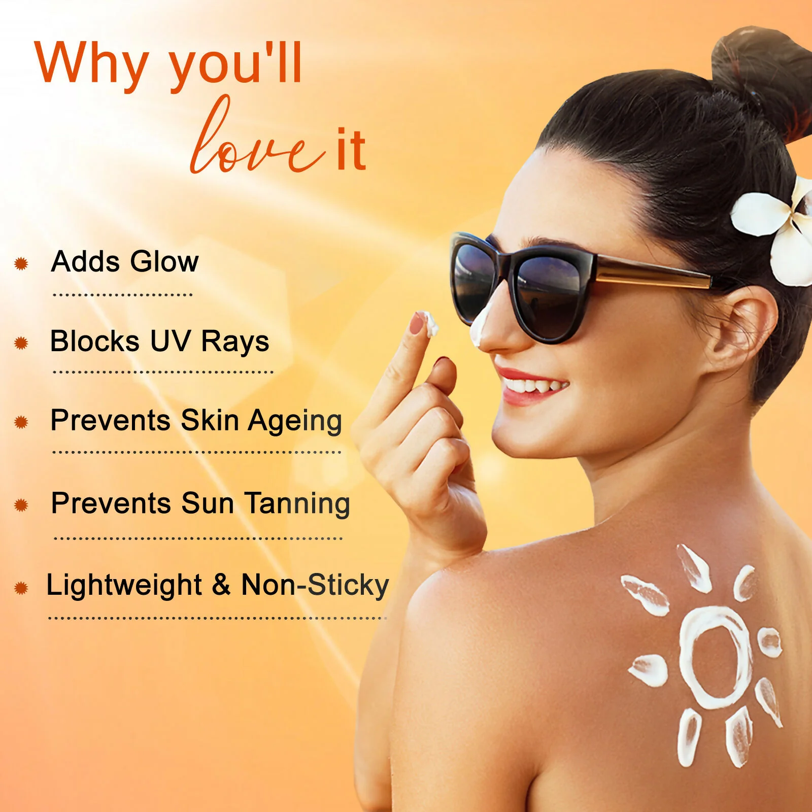 Globus Remedies Morfair Sunscreen SPF 50 PA+++ with Sunflower & Saffron For Reduces Sunspots & Pigmentation - Image 6