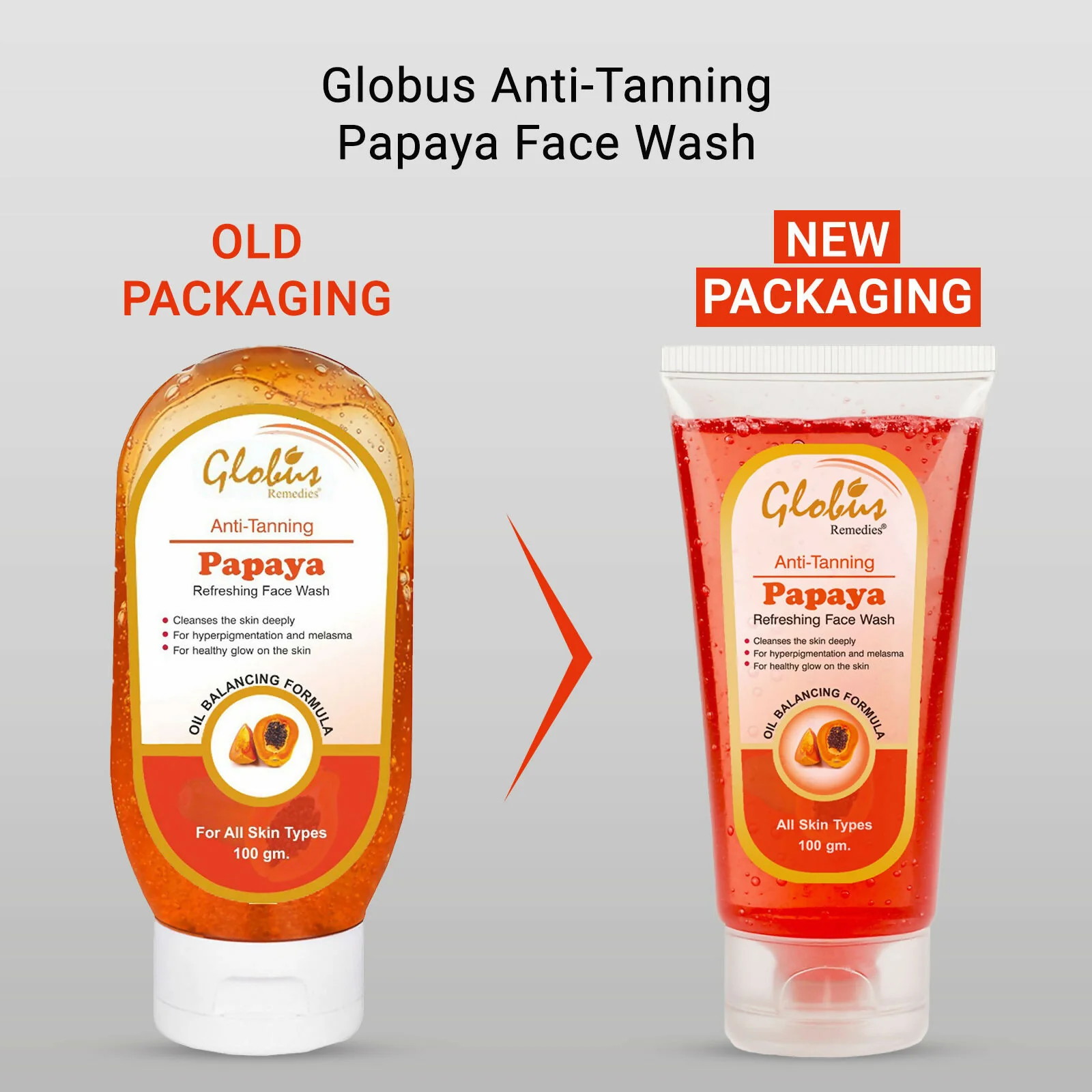 Globus Remedies Papaya Face Wash - Image 4