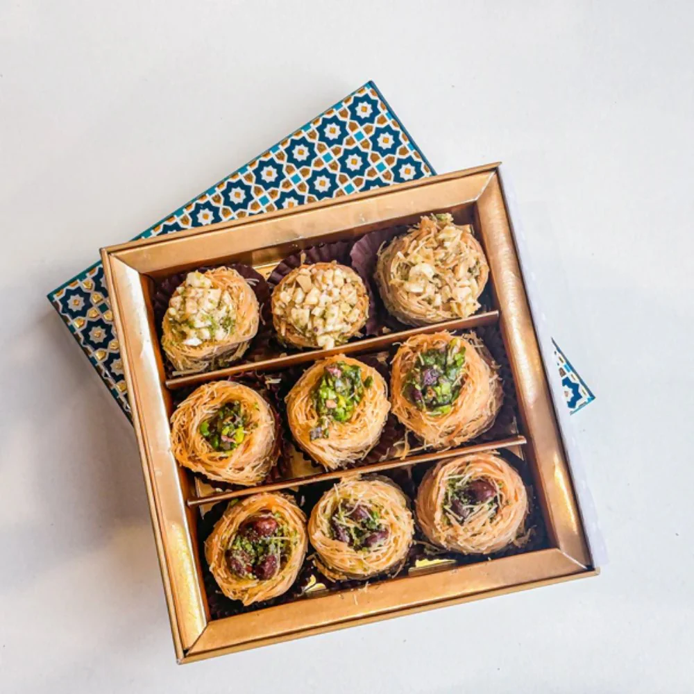 Gwalia Sweets Assorted Birdnest Baklawa Box - Image 3