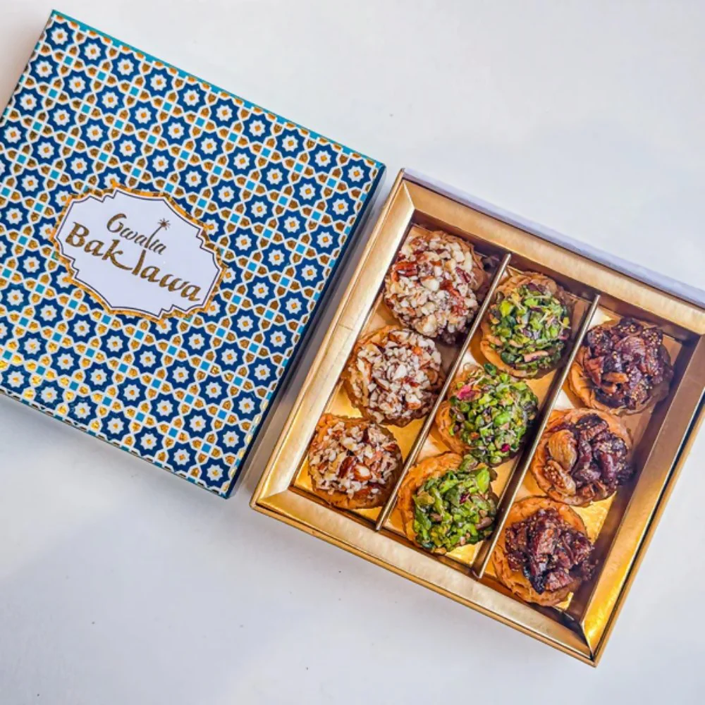 Gwalia Sweets Assorted Tart Baklawa Box - Image 4