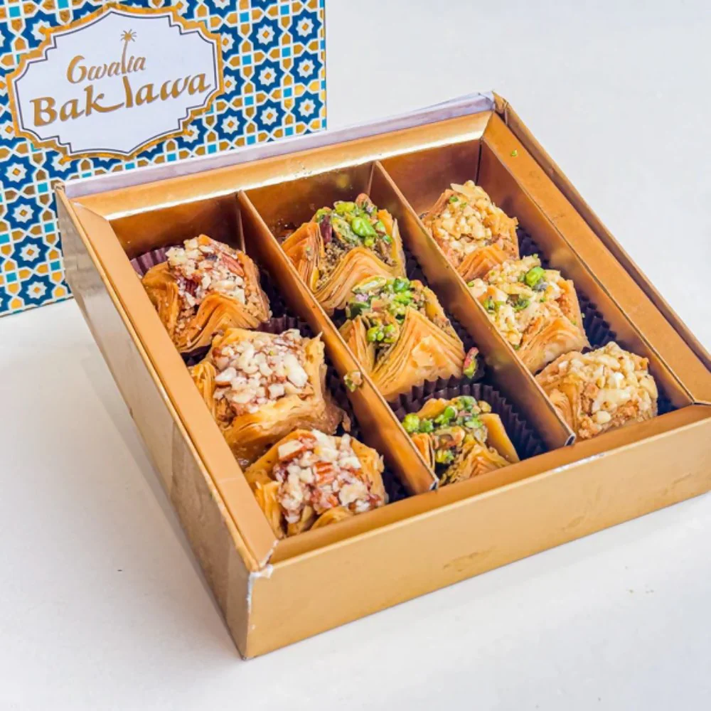 Gwalia Sweets Assorted Tart Baklawa Box - Image 5