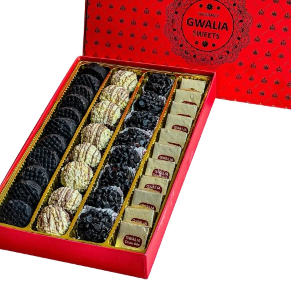 Gwalia Sweets Chocolate Mithai Assorted Box - Image 2