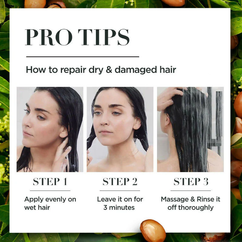 Herbal Essences Argan Oil Repair Hair Mask - Image 3