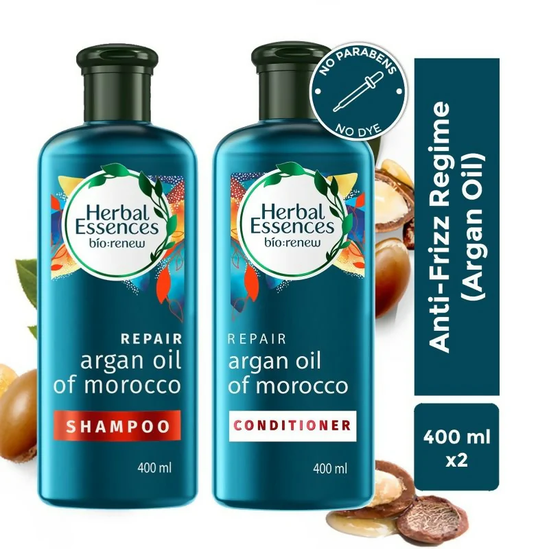 Herbal Essences Argan Oil Shampoo & Conditioner For Frizz - Combo - Image 3