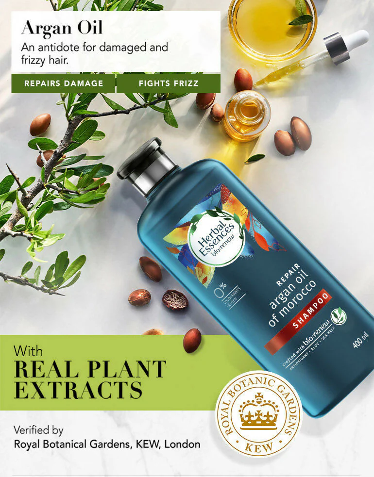 Herbal Essences Argan Oil Shampoo & Conditioner For Frizz - Combo - Image 5
