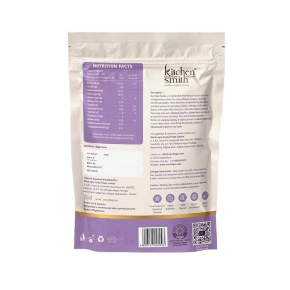 Kitchen Smith Afghani Seedless Black Raisin - Image 3