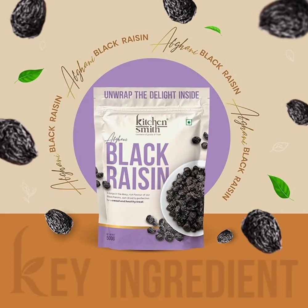 Kitchen Smith Afghani Seedless Black Raisin - Image 5