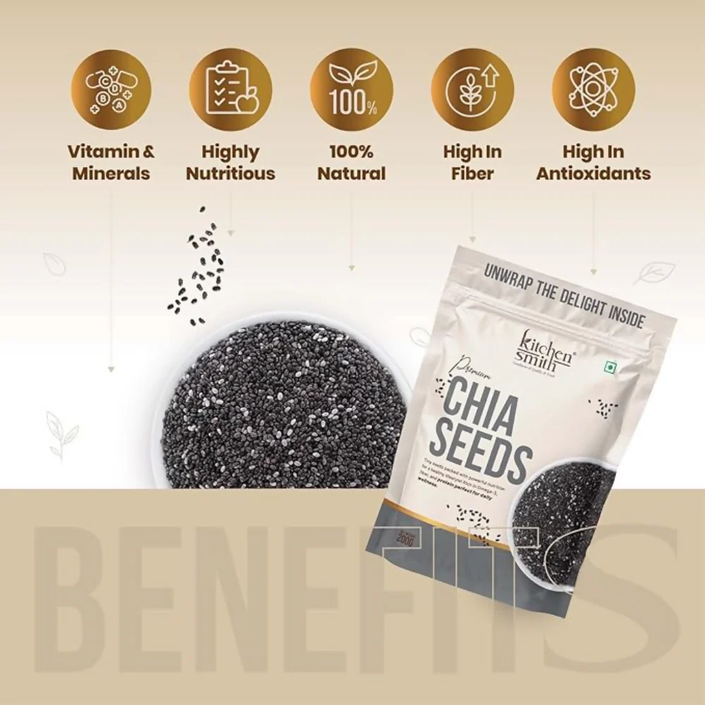 Kitchen Smith Premium Chia Seeds - Image 8