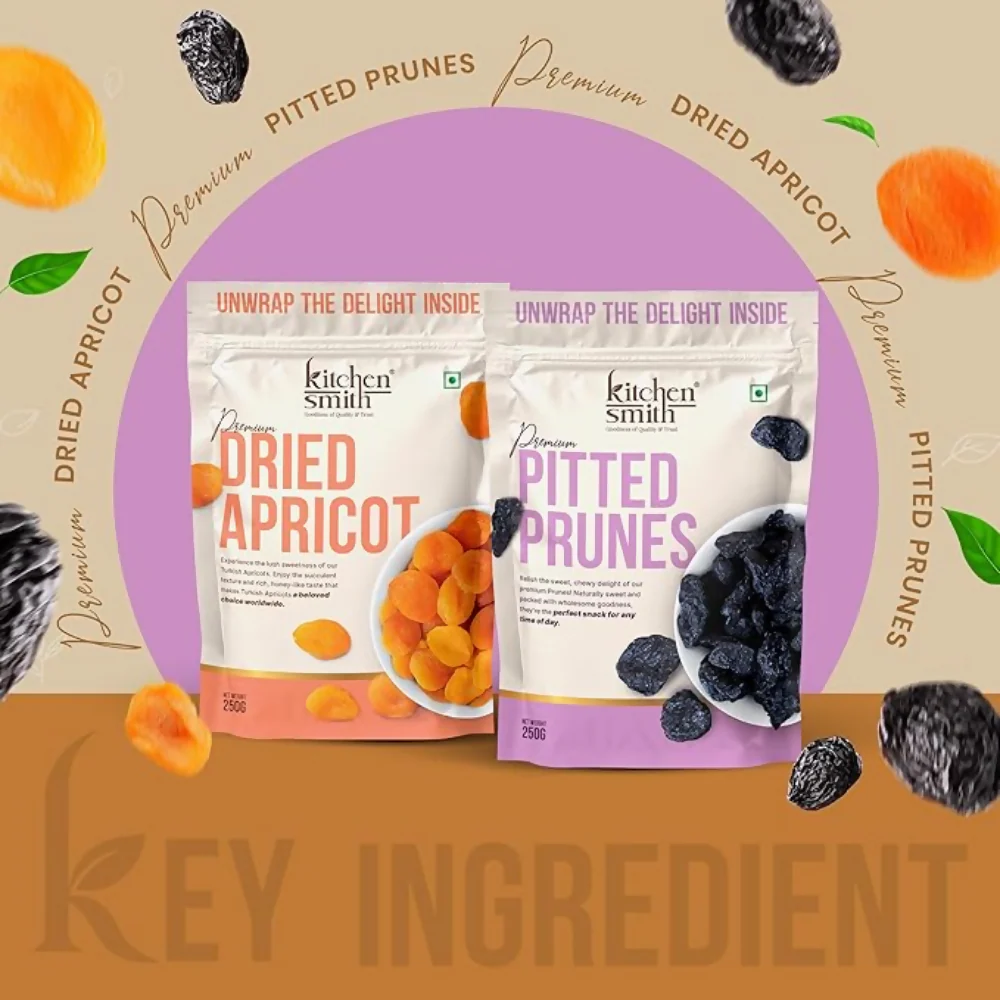 Kitchen Smith Premium Dried Apricot & Pitted Prunes - Image 5
