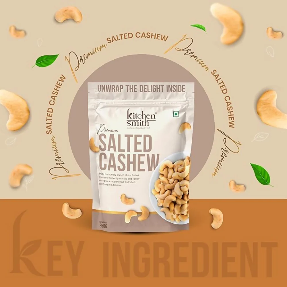 Kitchen Smith Premium Salted Whole Cashew - Image 7