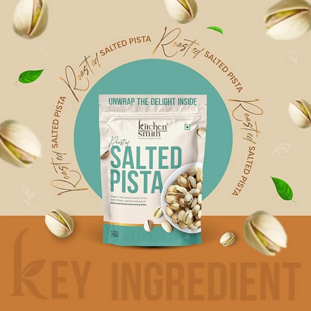 Kitchen Smith Salted Roasted Pista - Image 7