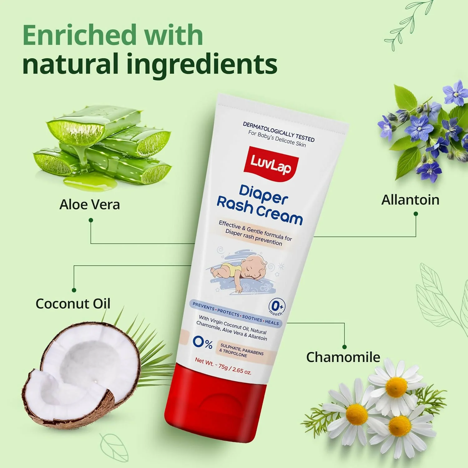 LuvLap Baby Diaper Rash Cream - Image 3