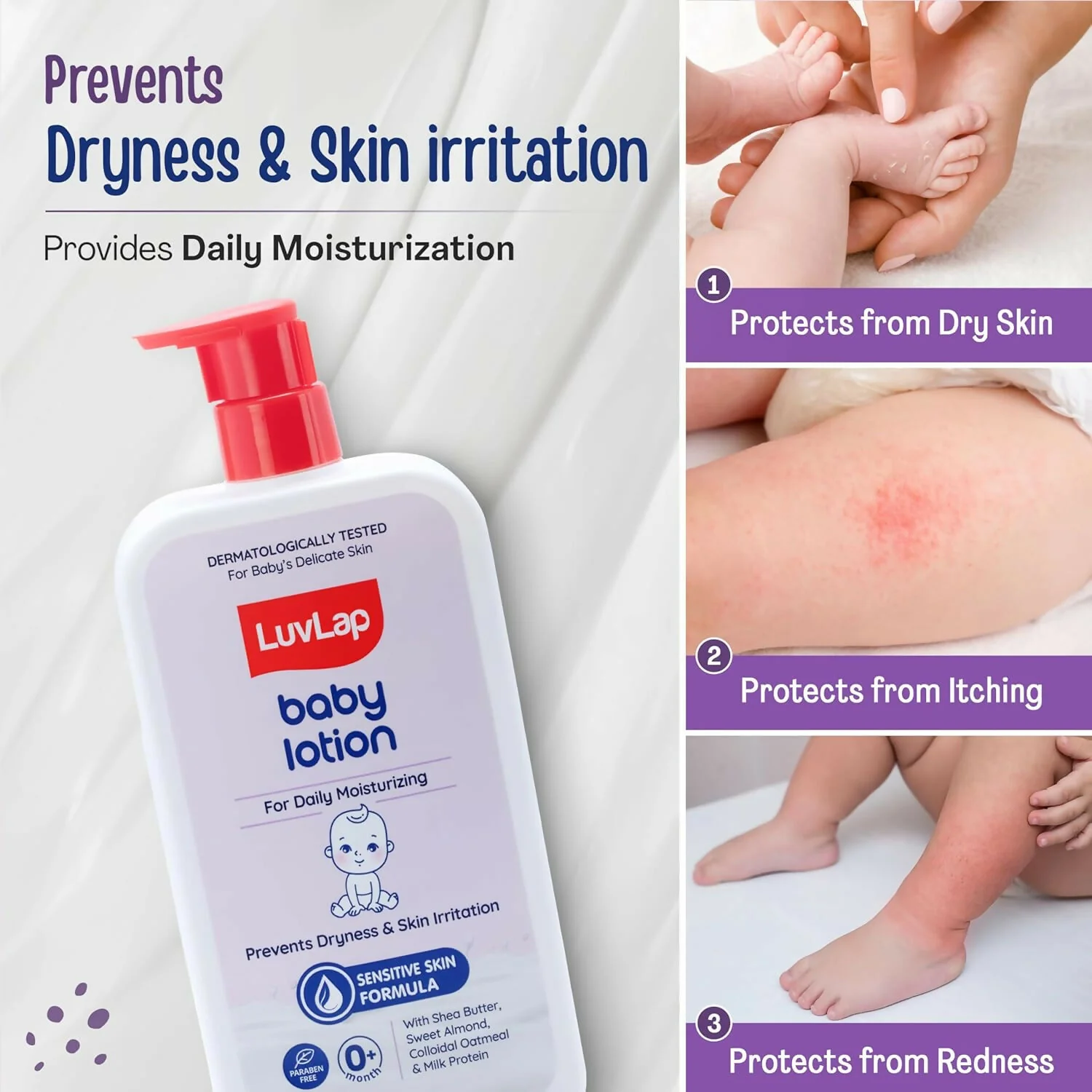 LuvLap Baby Lotion with Milk Protein - Image 7