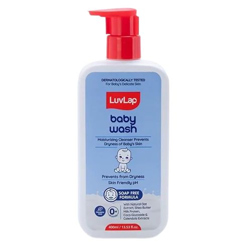 LuvLap Baby Wash with Milk Protein, Oatmeal, Shea Butter and Vitamin E - Image 8
