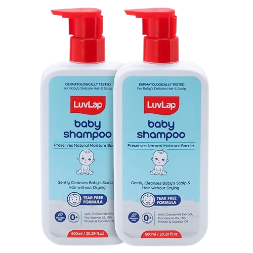 LuvLap Milky Soft Baby Shampoo with Milk Protein, Vitamin E & Coconut Oil, Shea Butter & Chamomile - Image 10