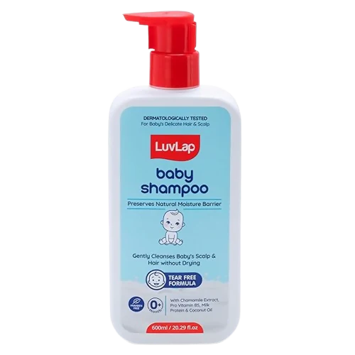 LuvLap Milky Soft Baby Shampoo with Milk Protein, Vitamin E & Coconut Oil, Shea Butter & Chamomile - Image 9
