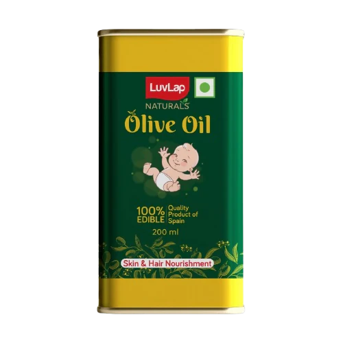 LuvLap Naturals Baby Body Massage Olive Oil for New Born