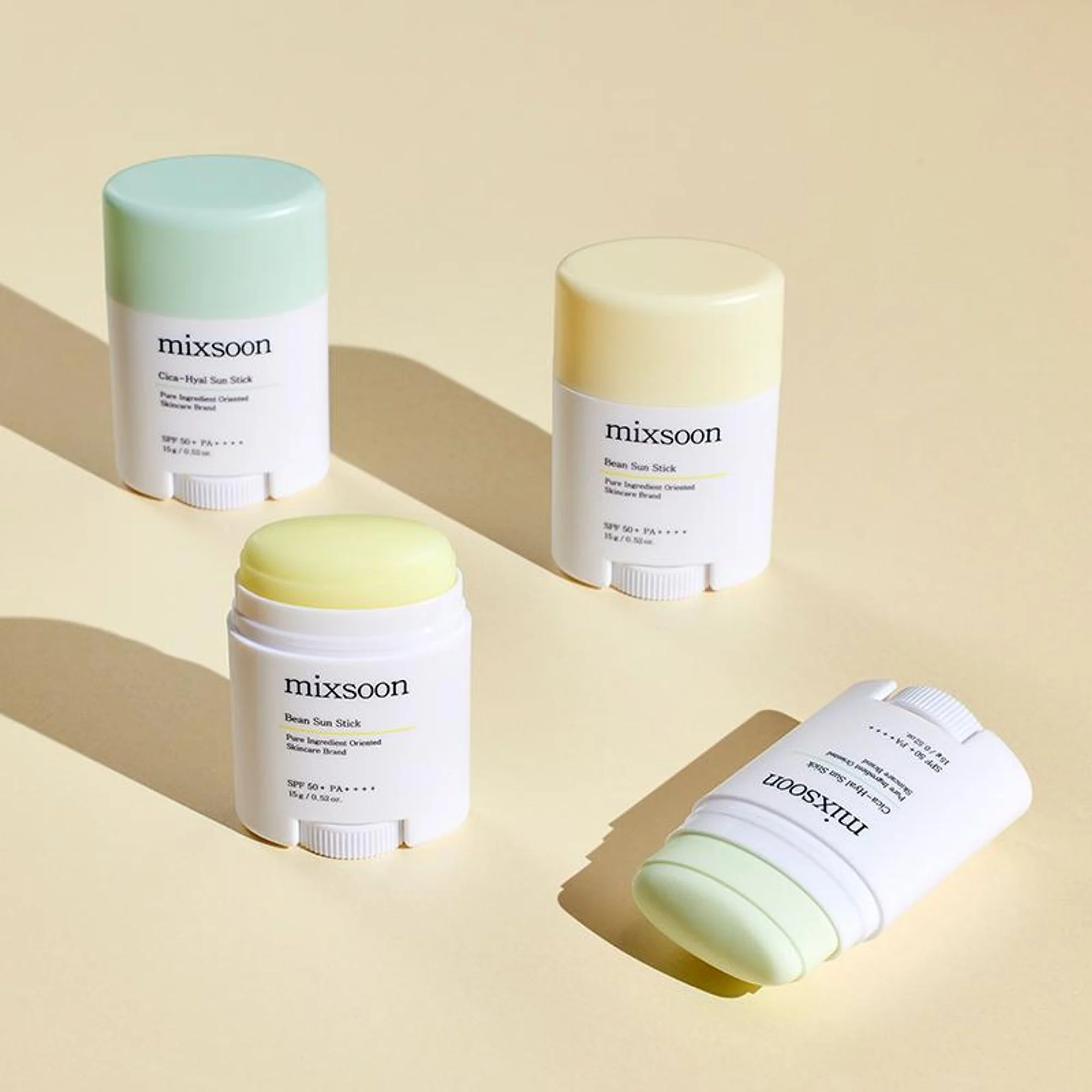 Mixsoon Bean Sun Stick SPF 50+ PA++++, Protects & Nourishes with Fermented Bean Extract - Image 3