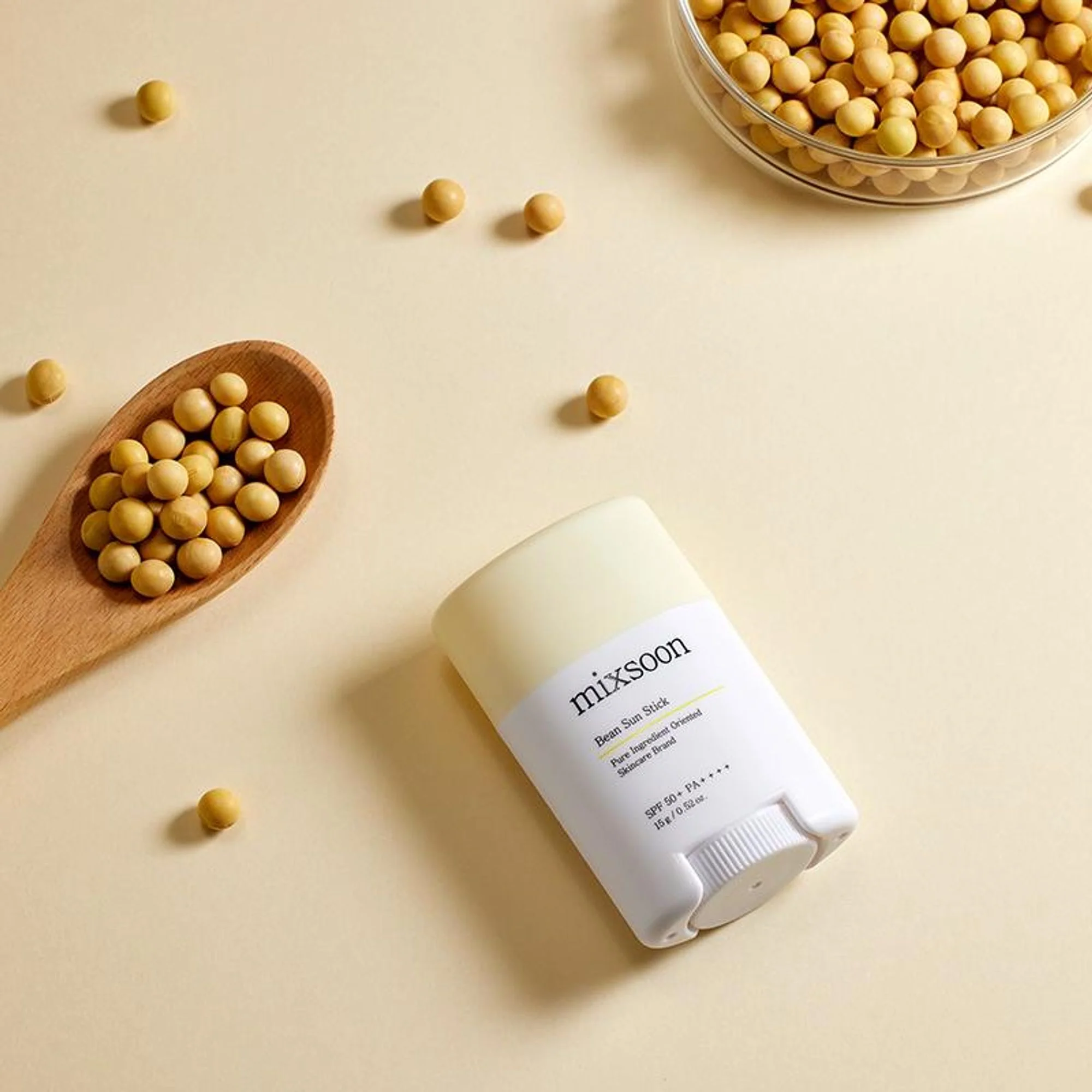 Mixsoon Bean Sun Stick SPF 50+ PA++++, Protects & Nourishes with Fermented Bean Extract - Image 4