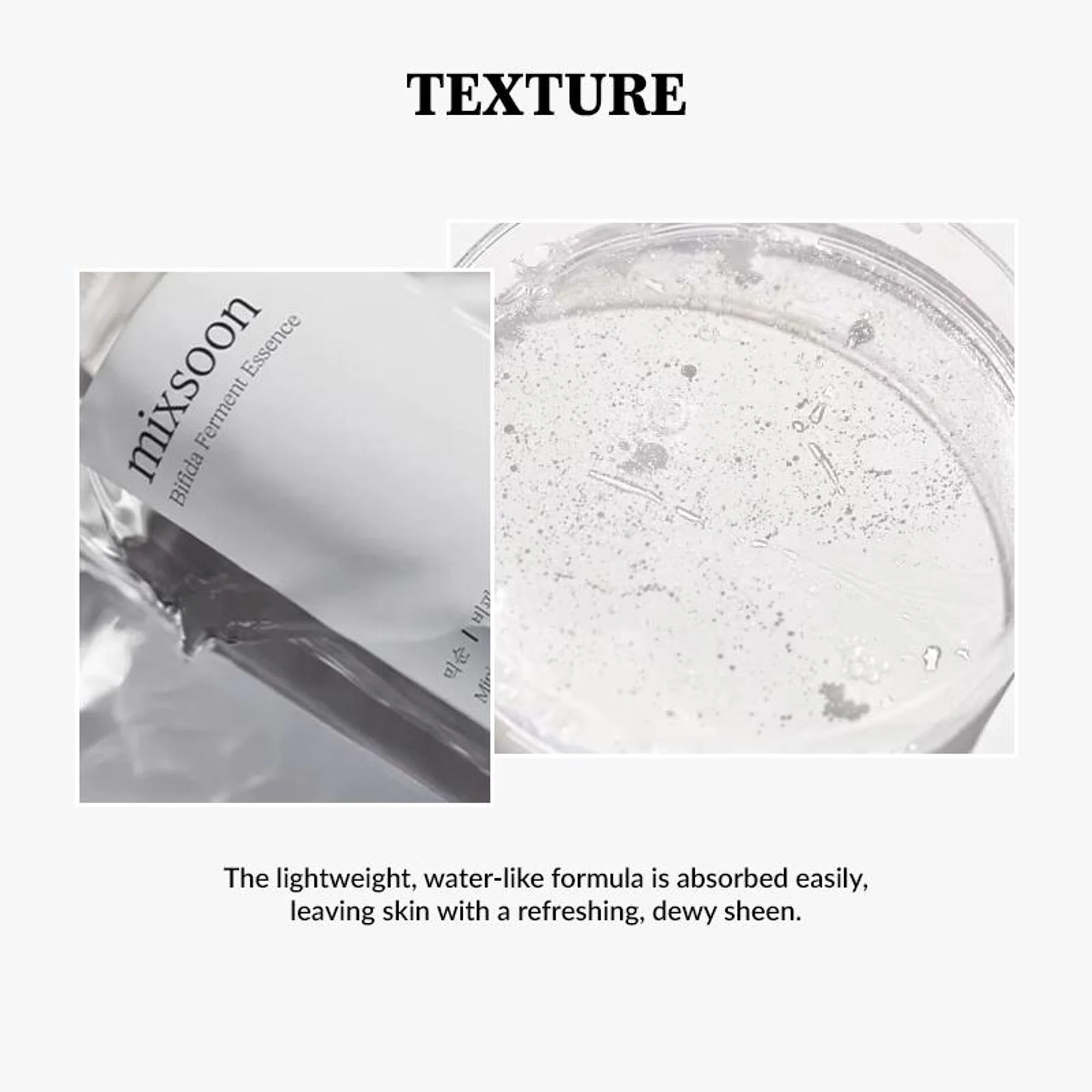 Mixsoon Bifida Ferment Essence, Repairs & Strengthens Skin Barrier with Probiotics - Image 3