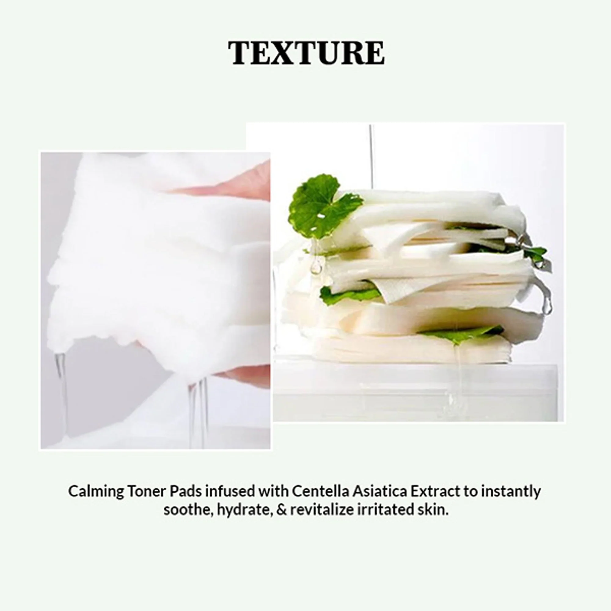 Mixsoon Centella Toner Pad, Calms Redness, Soothes & Hydrates Sensitive Skin - Image 4