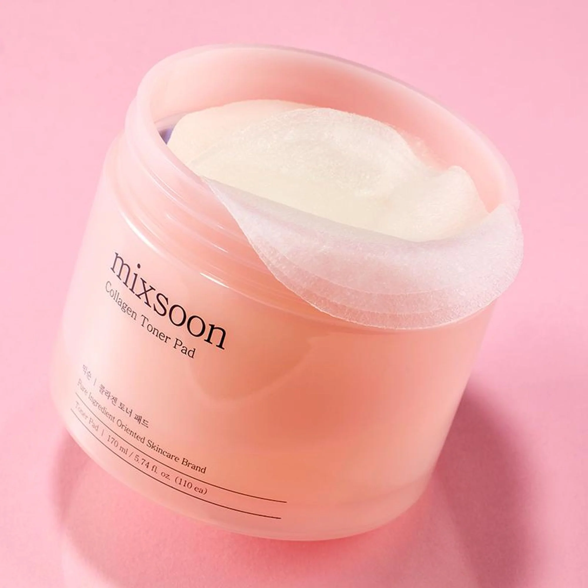 Mixsoon Collagen Toner Pad, Firms, Hydrates & Boosts Skin Elasticity - Image 5