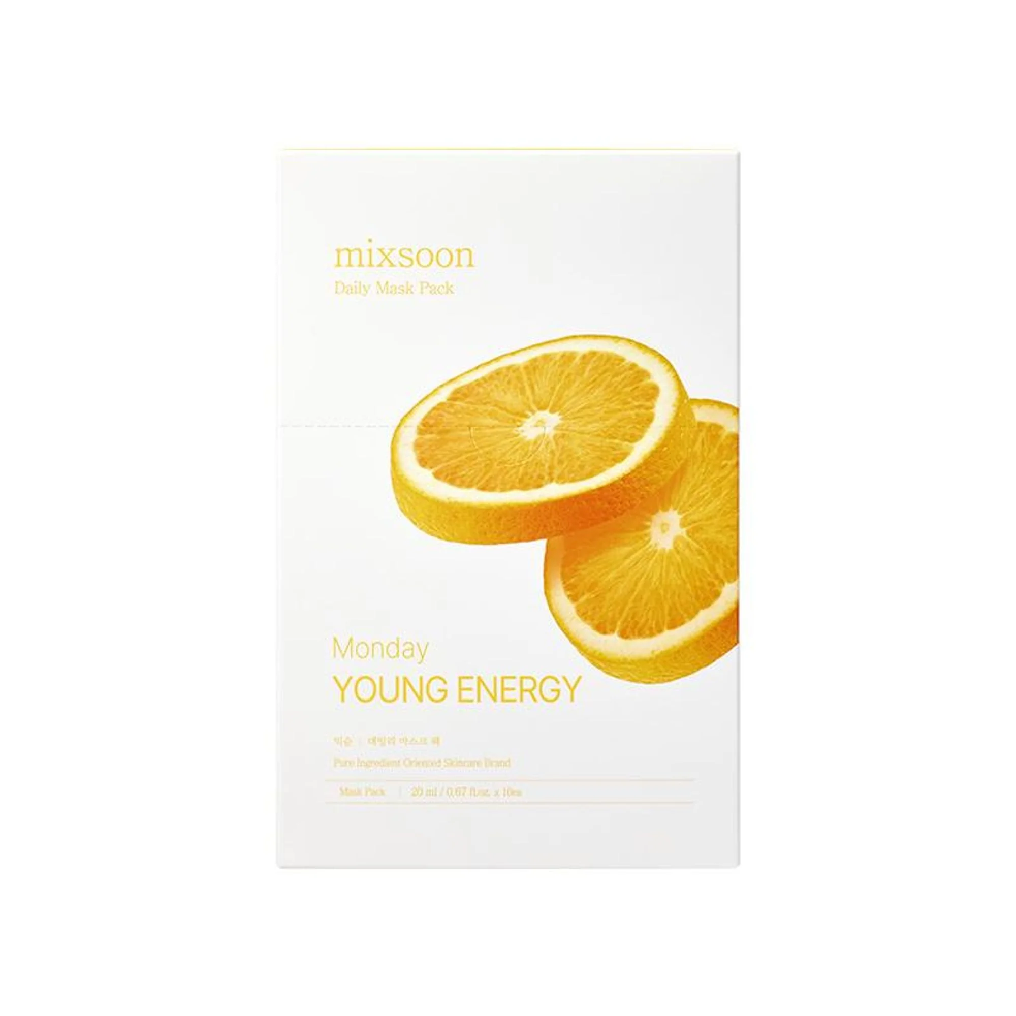 Mixsoon Daily Mask Pack Monday, Calms, Hydrates & Soothes Dry Skin Sheet Mask - Image 5