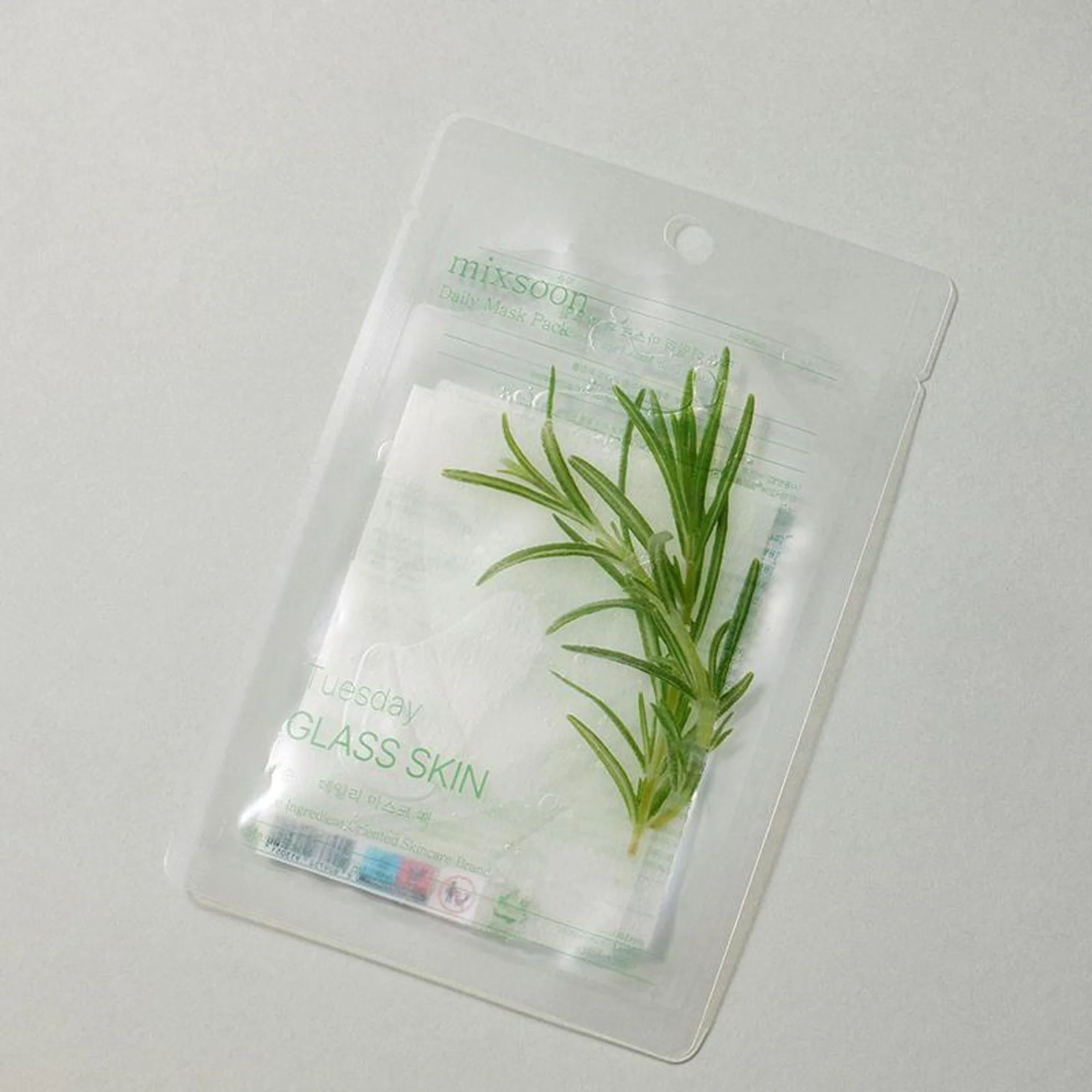 Mixsoon Daily Mask Pack Tuesday, Revitalizes, Brightens & Energizes Tired Skin Sheet Mask - Image 3