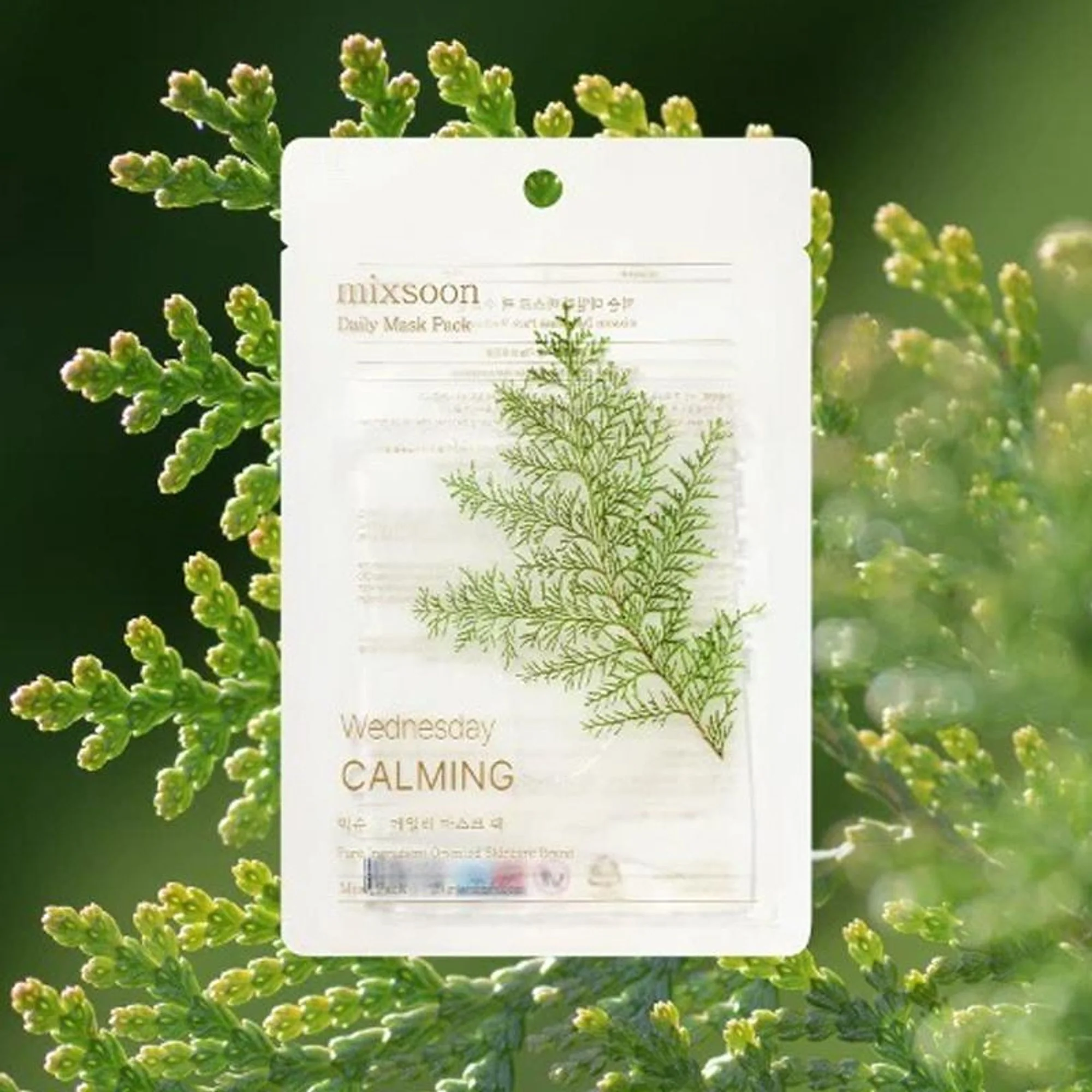 Mixsoon Daily Mask Pack Wednesday, Soothes, Hydrates & Strengthens Skin Barrier Sheet Mask - Image 3