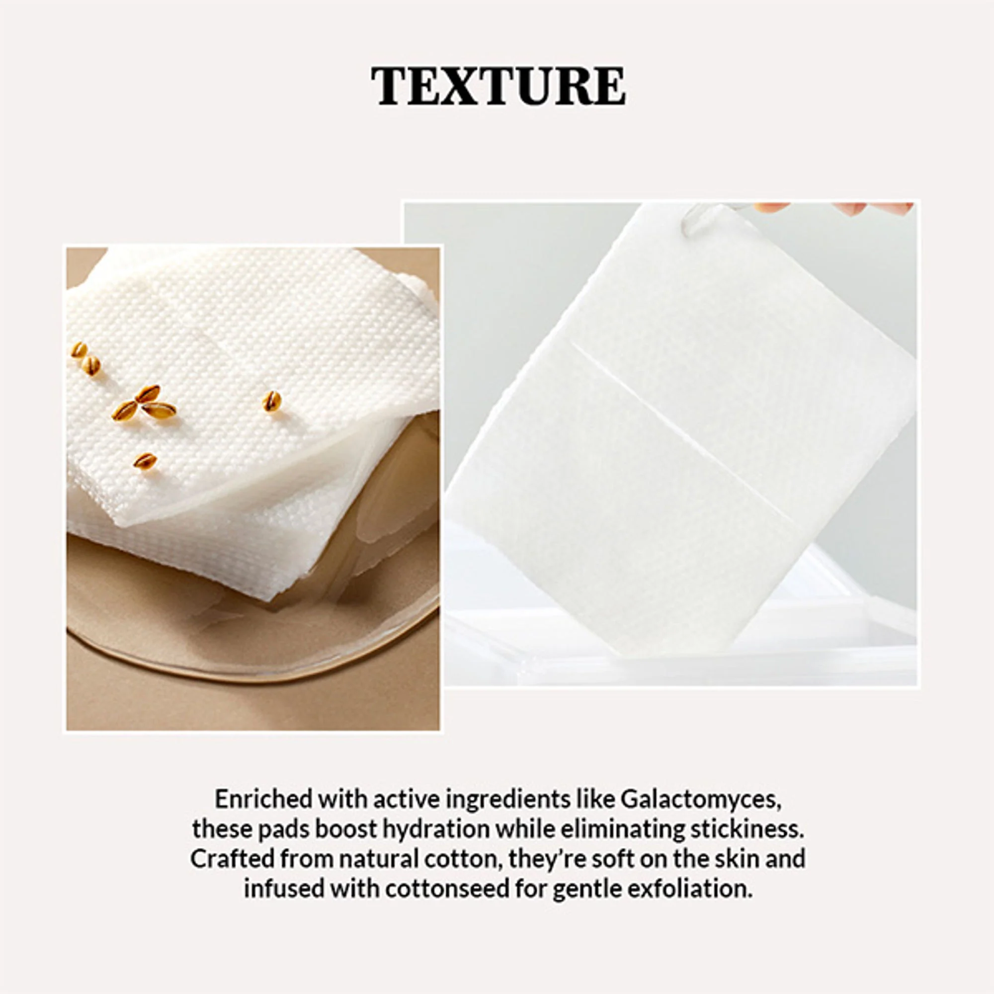 Mixsoon Galactomyces Toner Pad, Gentle Exfoliation, Brightens Skin & Boosts Radiance - Image 4