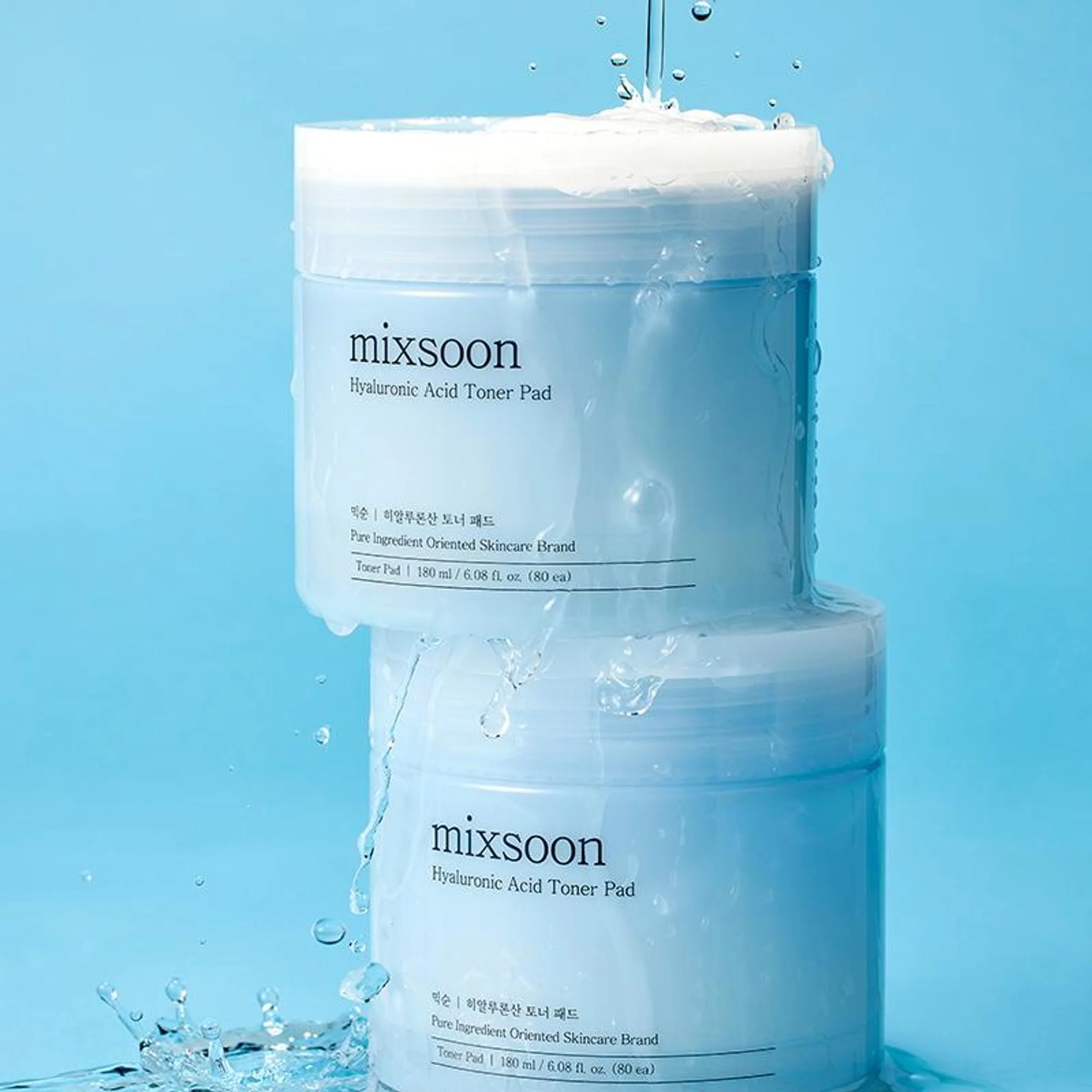 Mixsoon Hyaluronic Acid Toner Pad, Hydrates, Plumps & Soothes Skin - Image 3