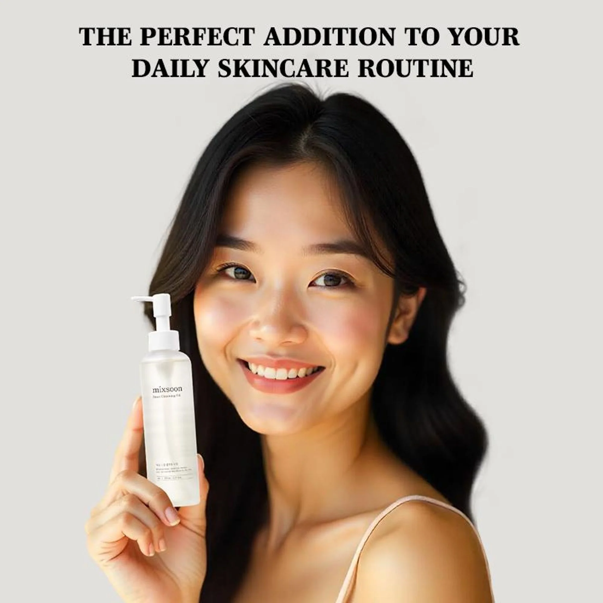 Mixsoon Korean Bean Cleansing Oil, Removes Makeup, Nourishes & Hydrates Skin - Image 2
