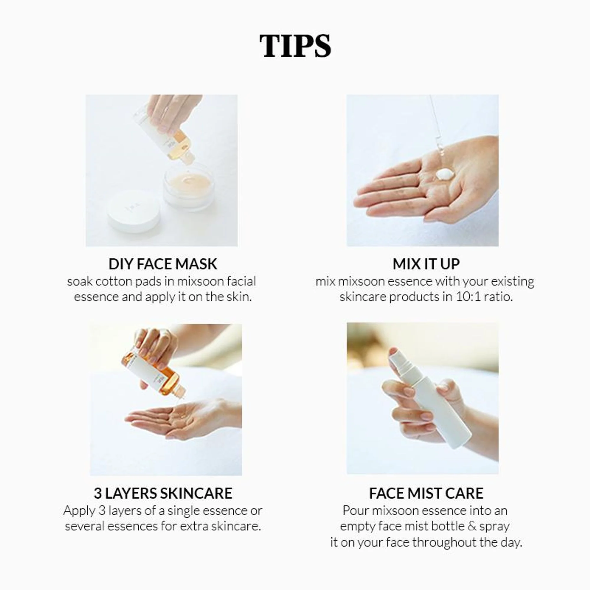 Mixsoon Korean Galactomyces Ferment Essence, Brightens & Smoothens Skin with Galactomyces - Image 5