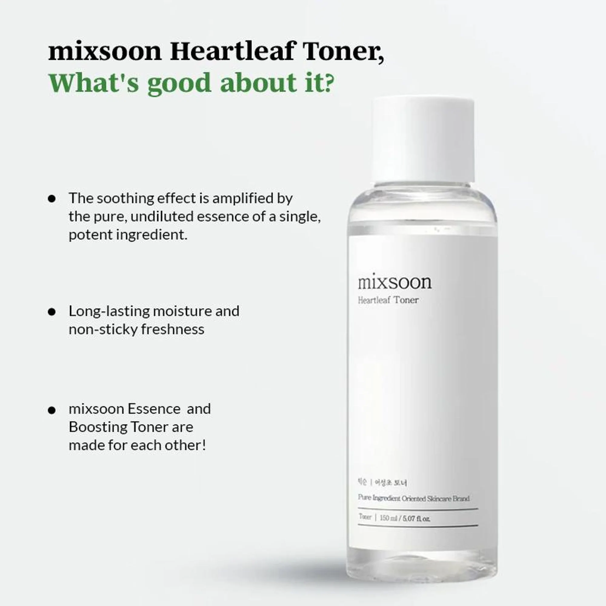 Mixsoon Korean Heartleaf Toner - Image 5