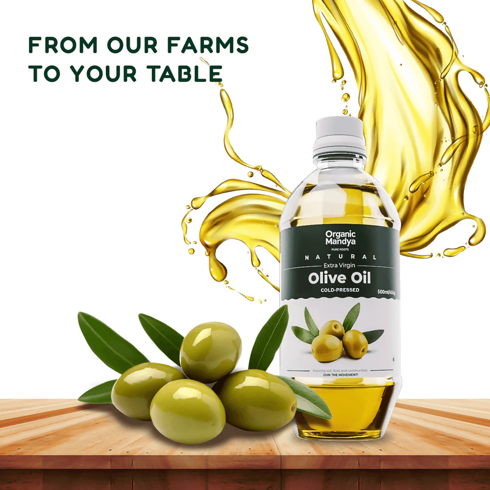 Organic Mandya Cold Pressed - Olive Oil - Image 5