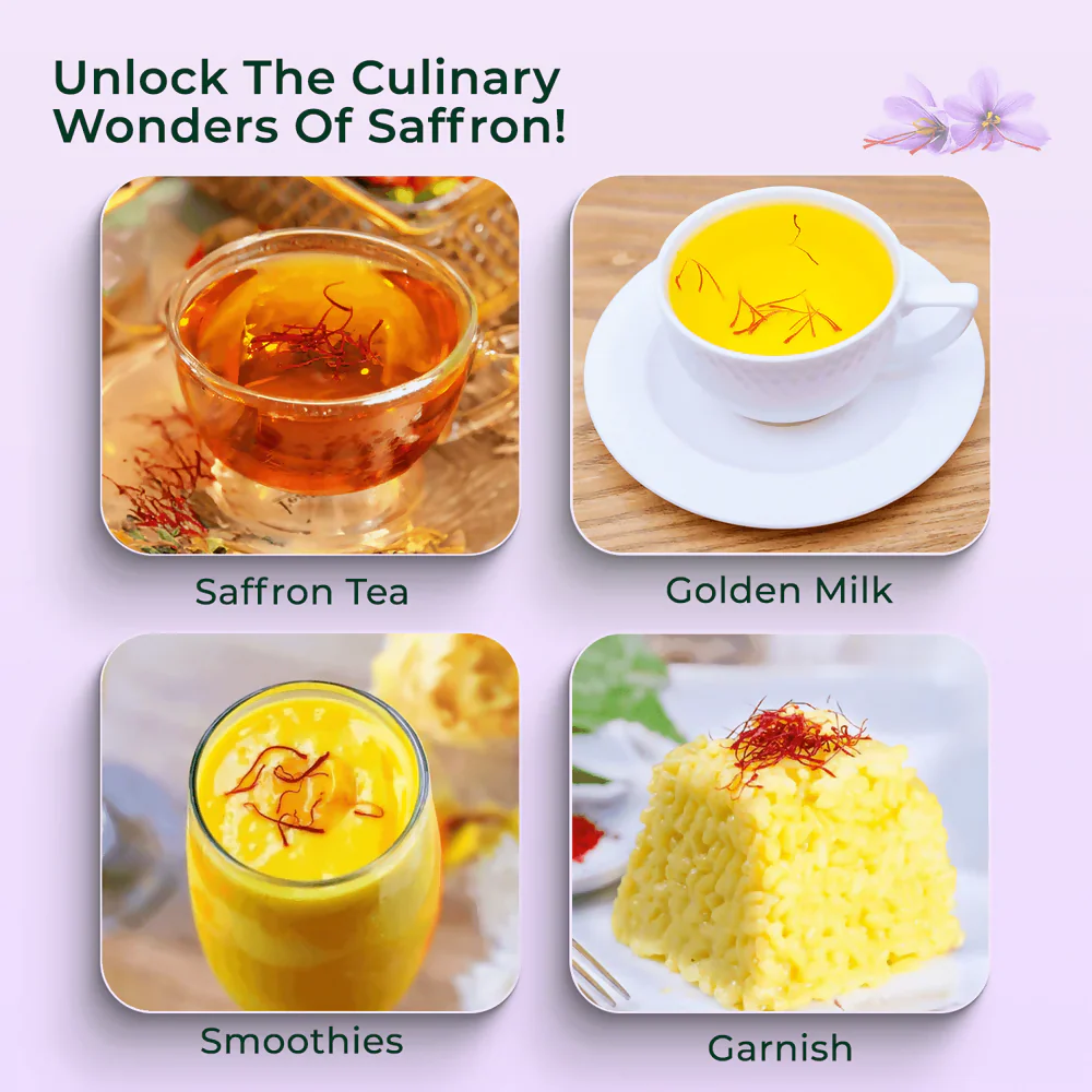 Organic Mandya Kashmiri Saffron - Image 6