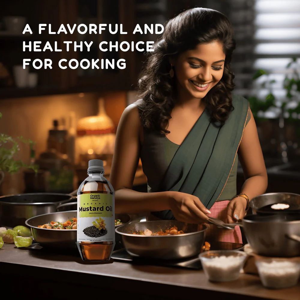 Organic Mandya Mustard Oil - Image 5