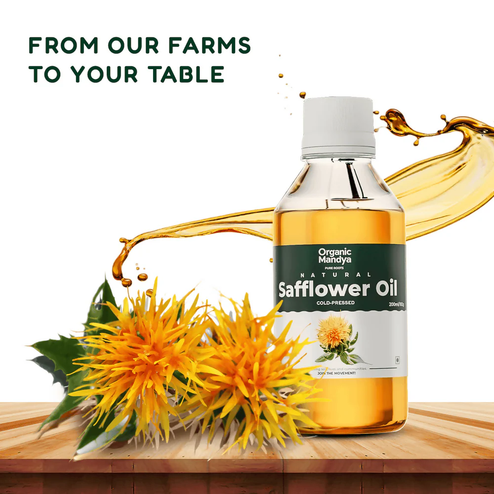 Organic Mandya Safflower Oil - Image 3