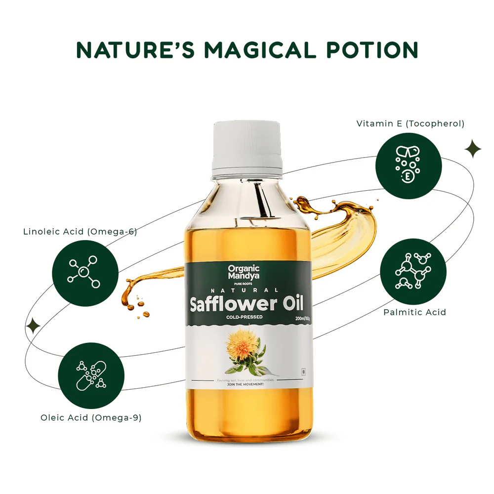 Organic Mandya Safflower Oil - Image 5