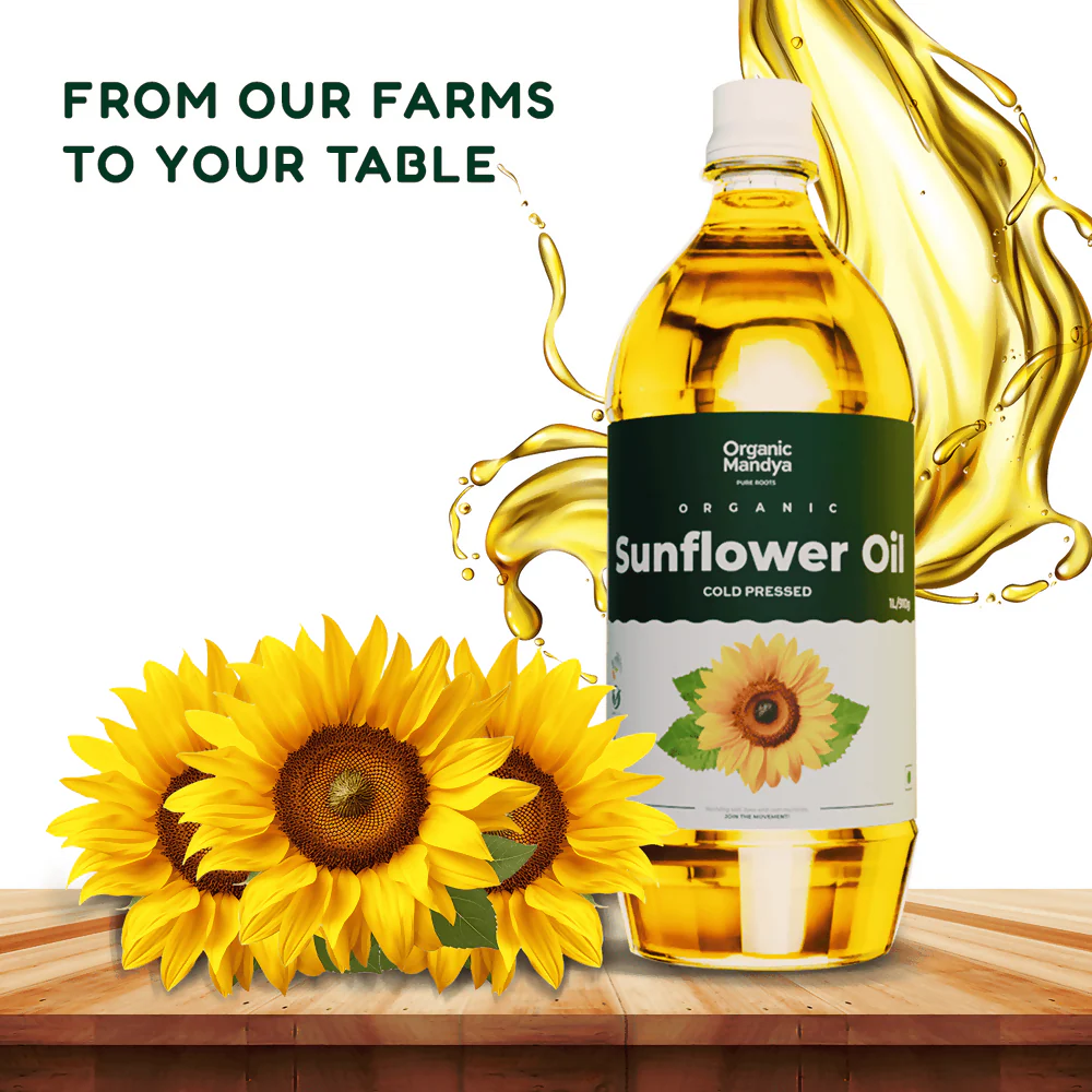 Organic Mandya Sunflower Oil - Cold Pressed - Image 4
